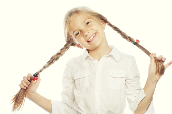 Cute Blonde Teen Pigtails